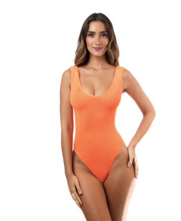 Love & Bikini One Size Tangerine Tank One Piece