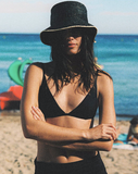 L*Space Black Isadora Bucket Hat