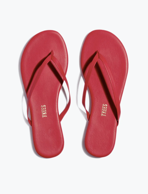 Tkees Red Flip Flops