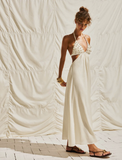 Vix Ivy White Long Dress