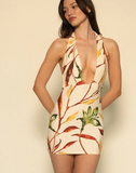 Montce Rooted Floral Mini Dress