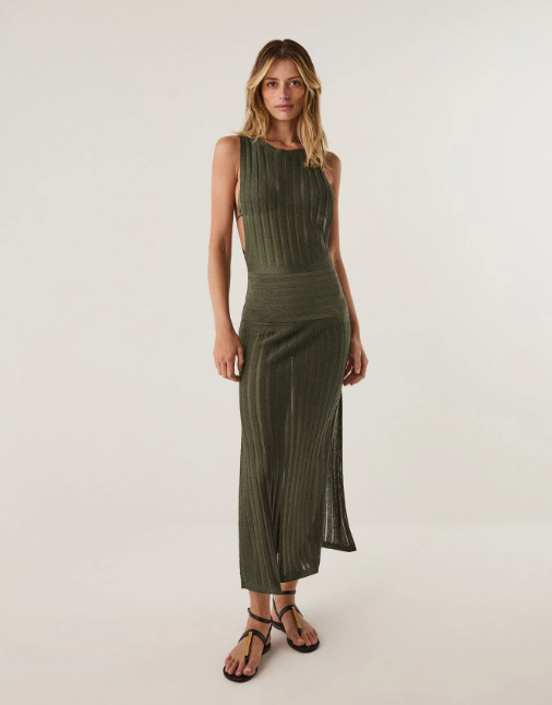 Vix Knit Estela Long Cover Up