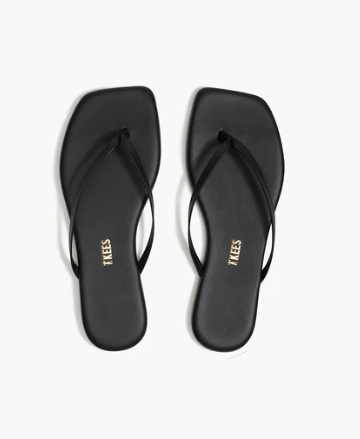 Tkees Square Black Flip Flops