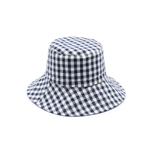 Nikki Beach Gingham Bucket Hat