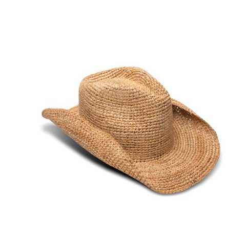 Nikki Beach Carrea Natural Cowboy Hat
